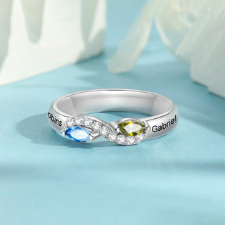 Custom Birthstone Ring