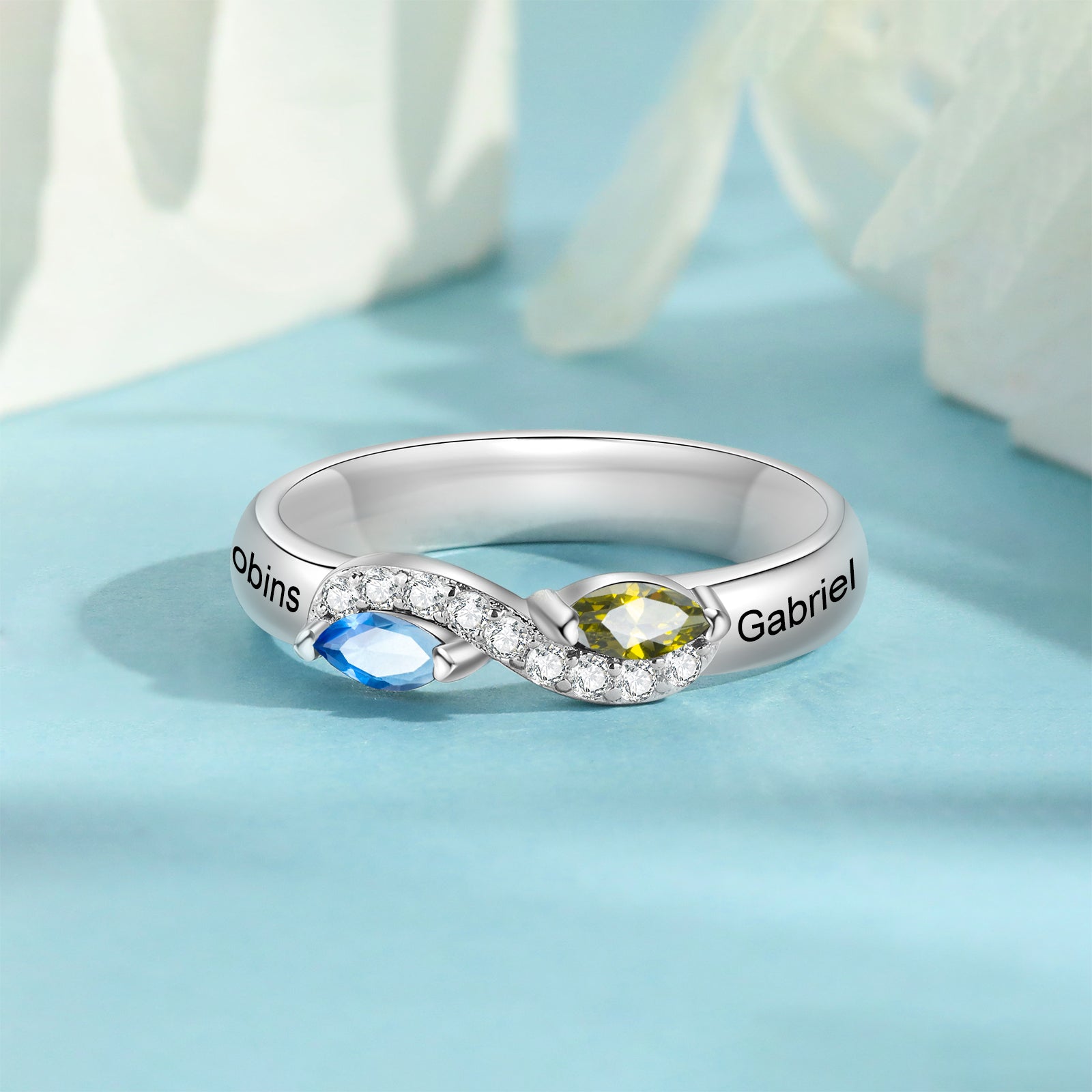 Custom Birthstone Ring