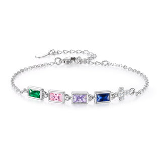 Custom Birthstone Bracelet
