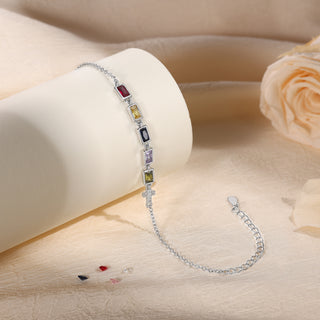 Custom Birthstone Bracelet