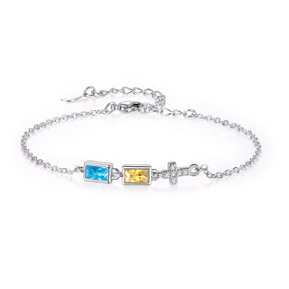 Custom Birthstone Bracelet