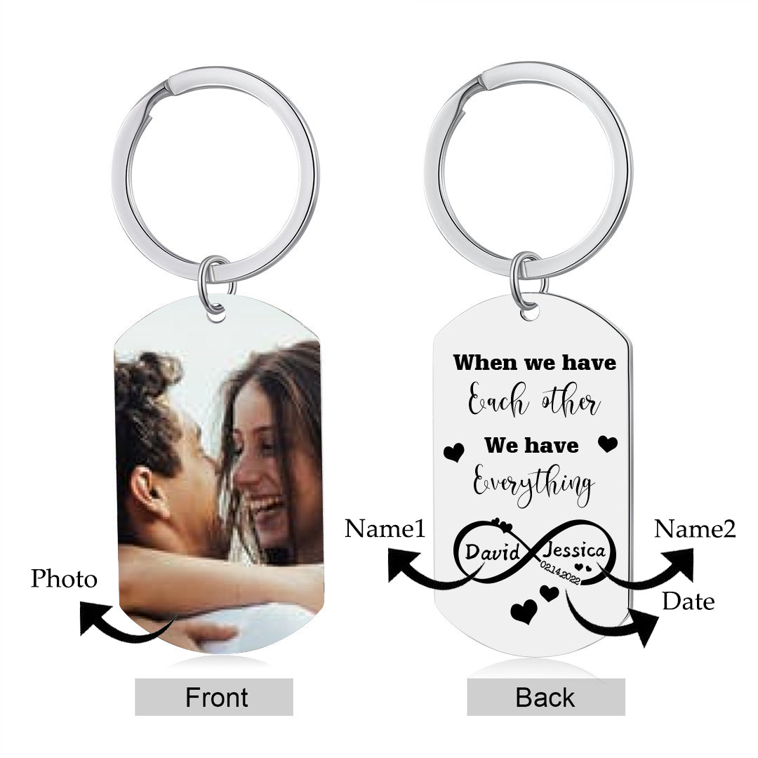 Custom Photo Keychain