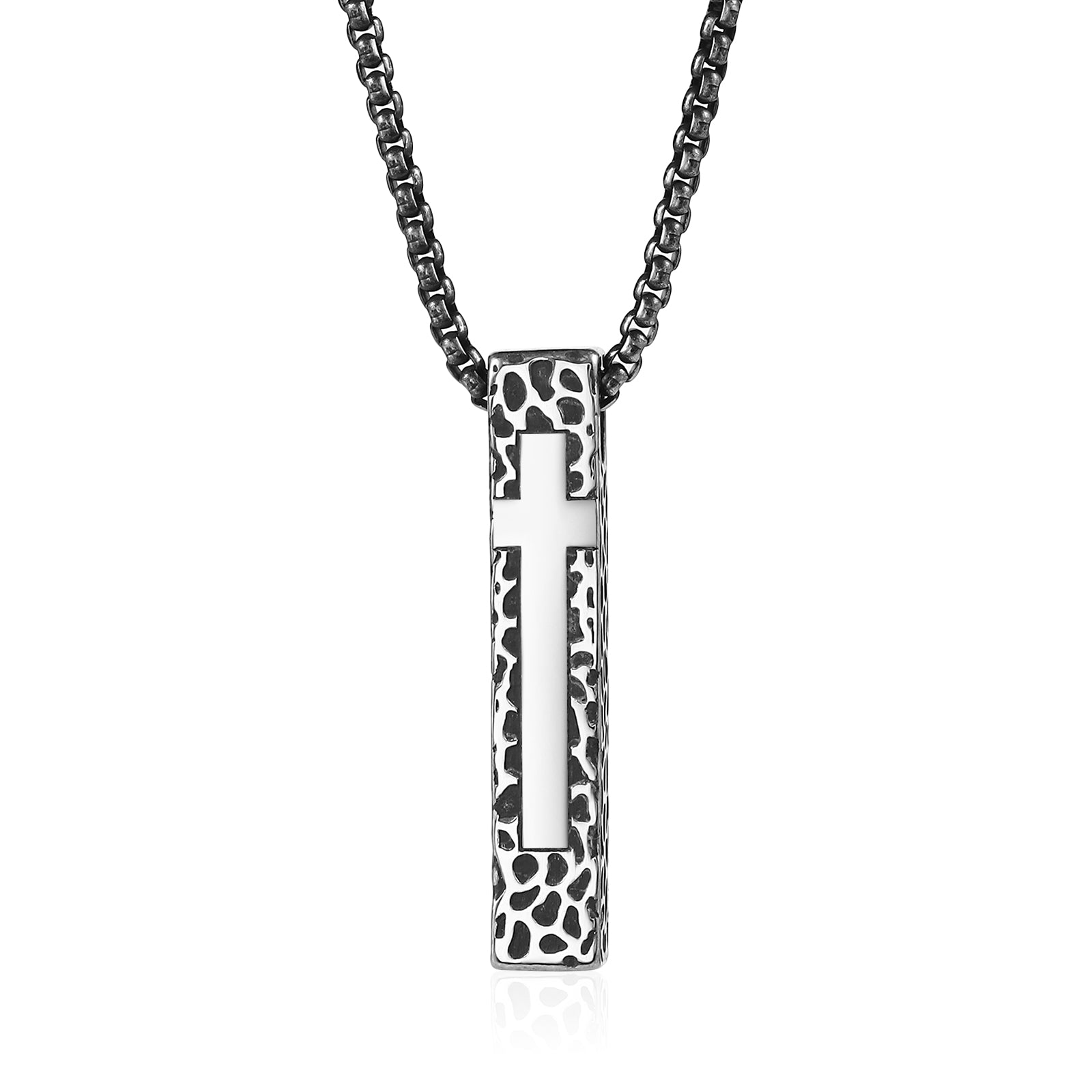 Men Vertical Bar Necklace