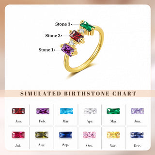Custom Birthstone Ring