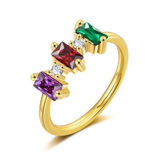 Custom Birthstone Ring