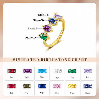 Custom Birthstone Ring