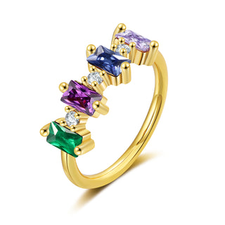 Custom Birthstone Ring