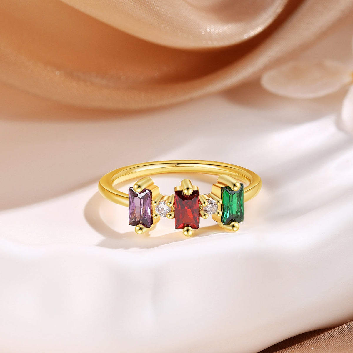 Custom Birthstone Ring