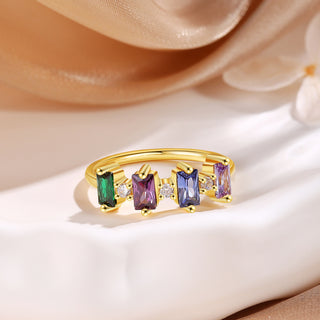 Custom Birthstone Ring