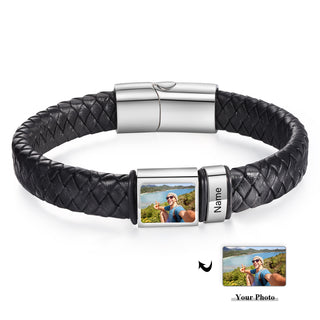 Custom Photo Men's Bracelet