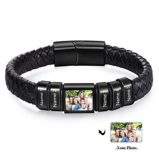 Custom Photo Men's Bracelet