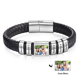 Custom Photo Men's Bracelet