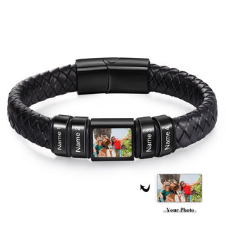 Custom Photo Men's Bracelet