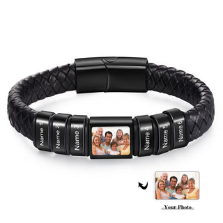 Custom Photo Men's Bracelet