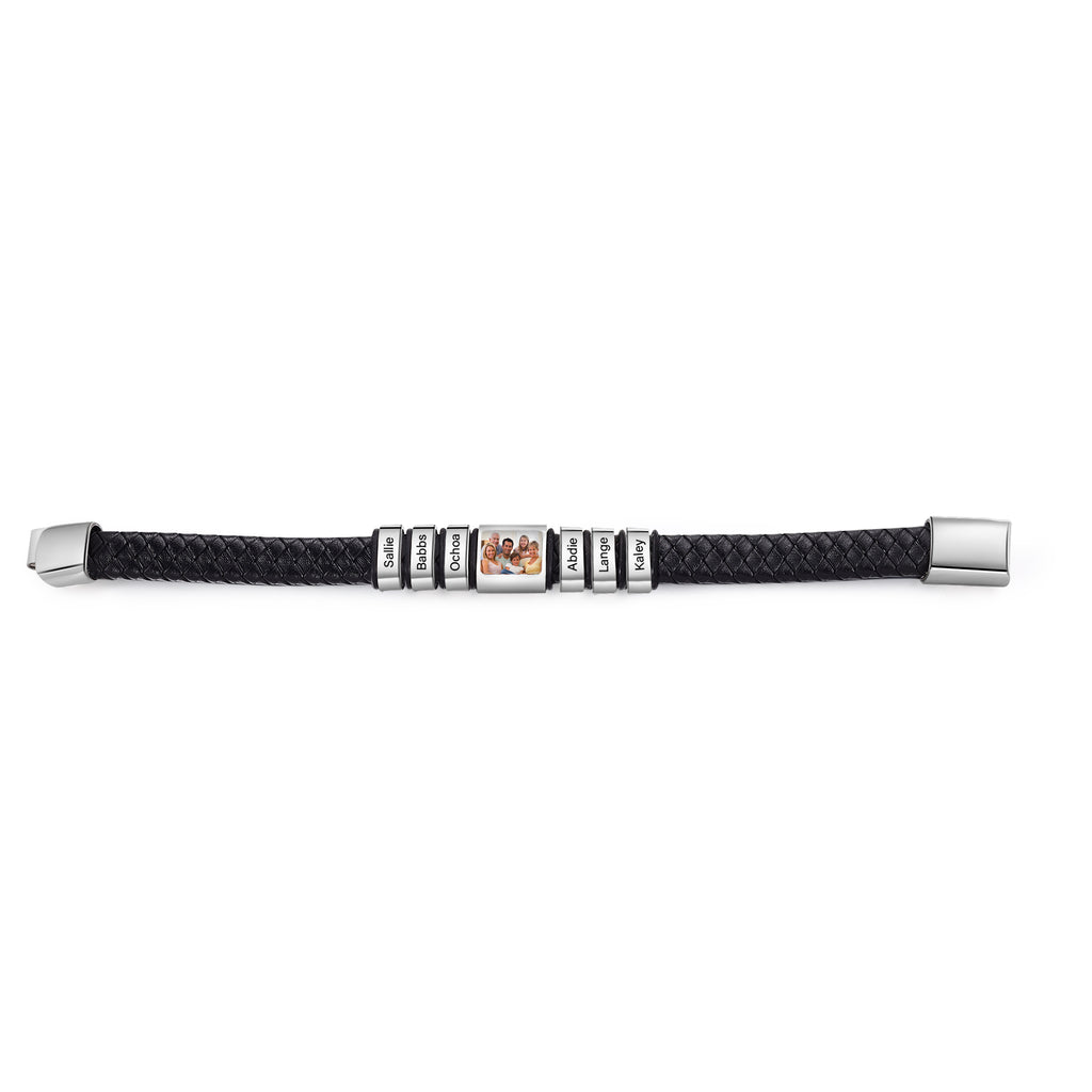 Custom Photo Men's Bracelet