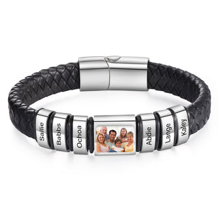 Custom Photo Men's Bracelet