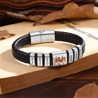 Custom Photo Men's Bracelet