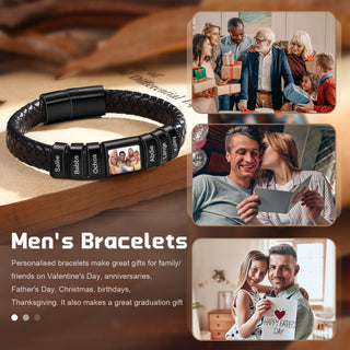 Custom Photo Men's Bracelet