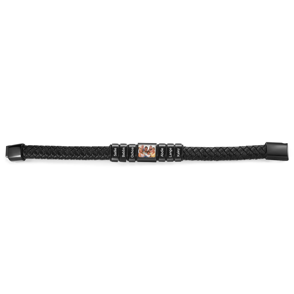 Custom Photo Men's Bracelet