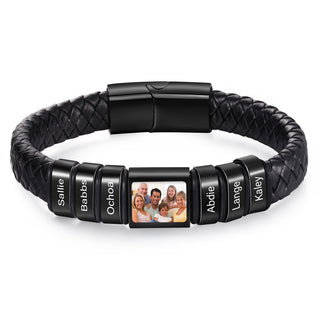 Custom Photo Men's Bracelet