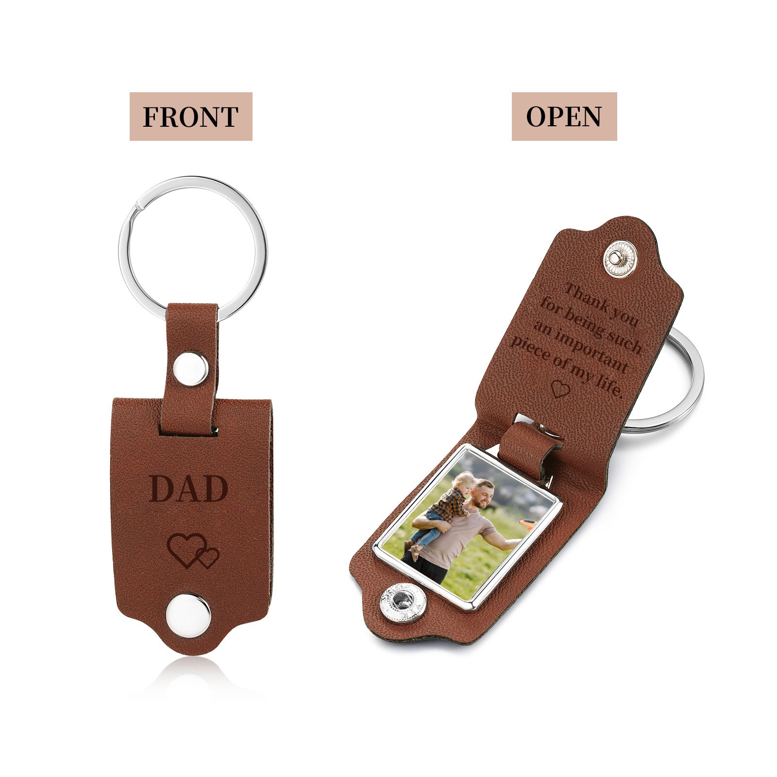 Custom Photo Keychain