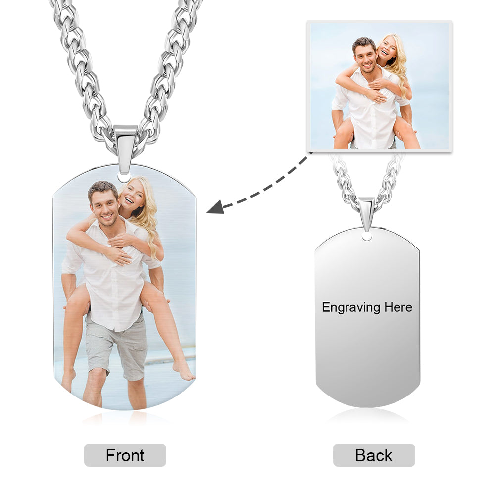 Custom Photo Necklace