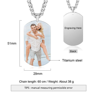 Custom Photo Necklace