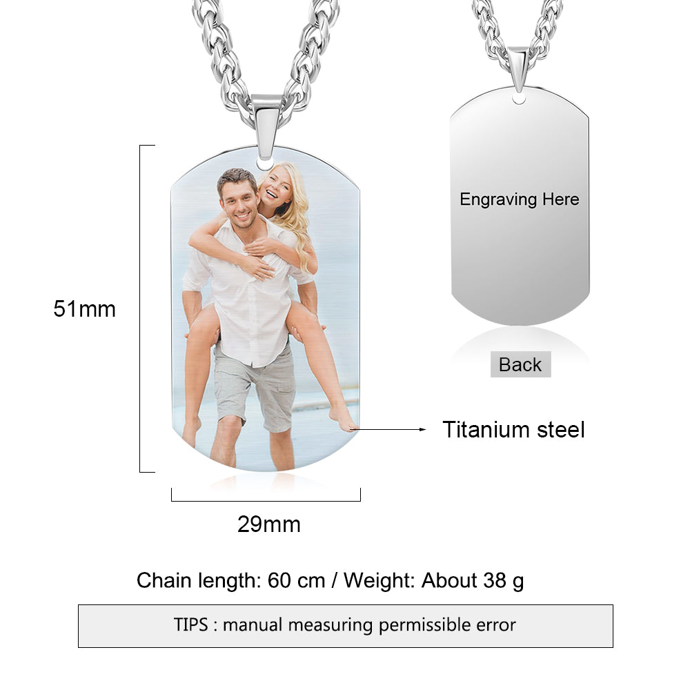Custom Photo Necklace