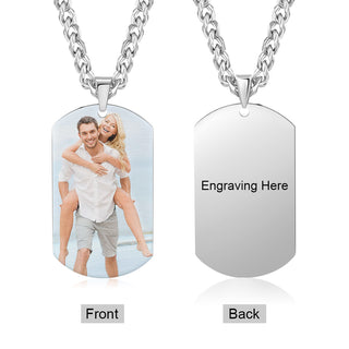 Custom Photo Necklace