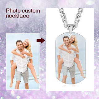 Custom Photo Necklace