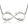 Infinity Pendant Name Necklace