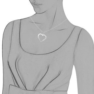 Custom Heart Shaped Name Necklace