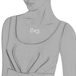 8-character heart-shaped name necklace
