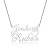 Personalized 925 Sterling Silver Name Necklace