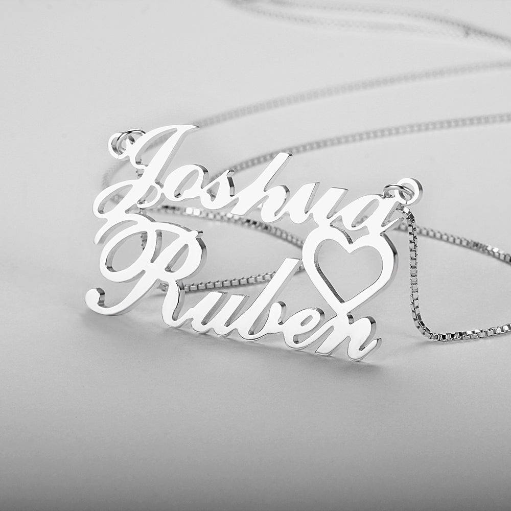 Personalized 925 Sterling Silver Name Necklace