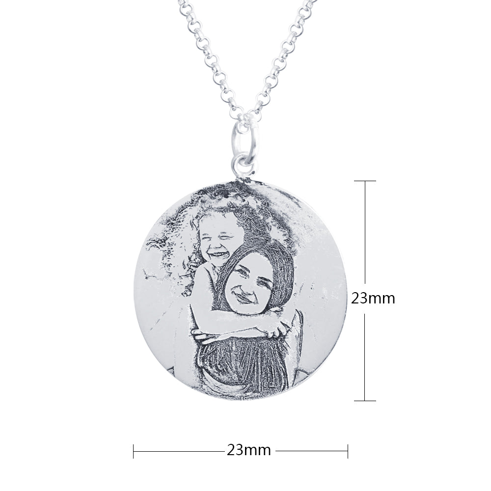 Custom Design Photo Pendant Necklace