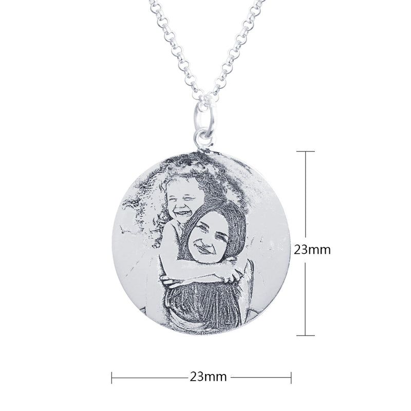 Custom Design Photo Pendant Necklace
