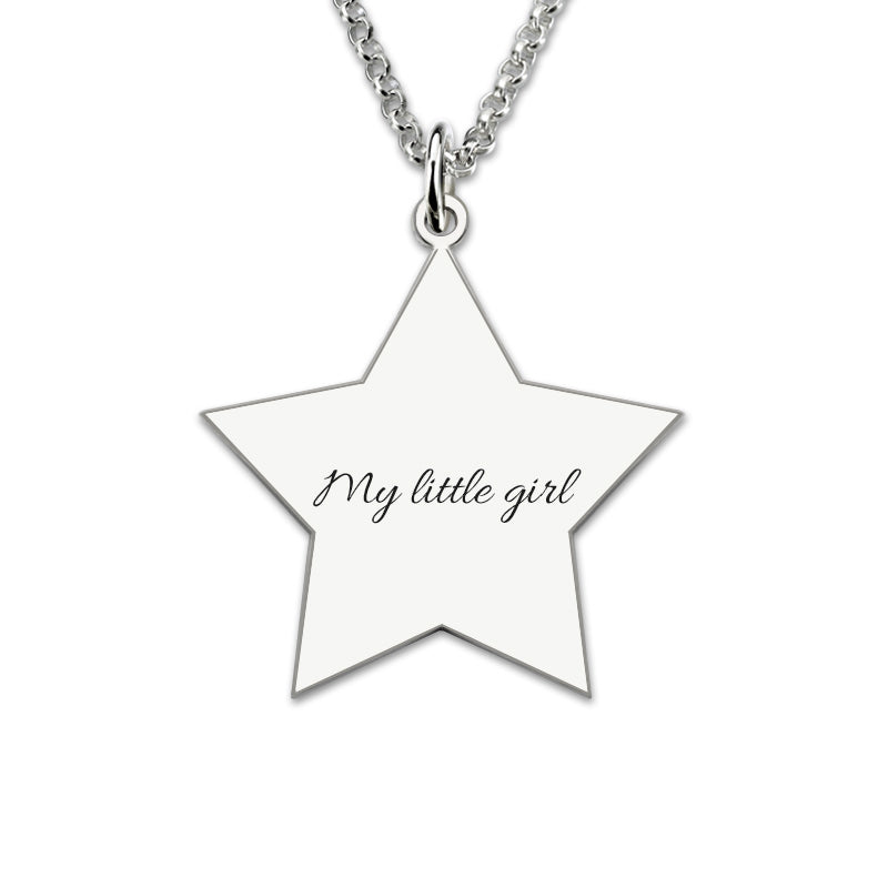 Personalized 925 Sterling Silver Photo Necklace