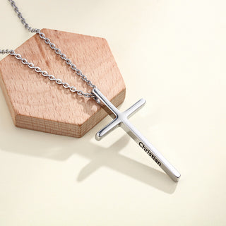 Stainless Steel Cross Necklace