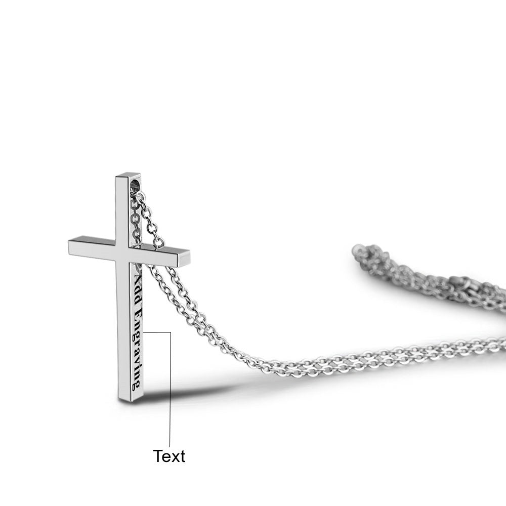 Stainless Steel Cross Necklace