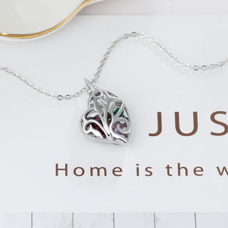 Fashion 925 Silver Birthstone Necklace