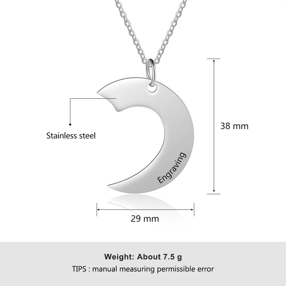 Three Heart-shaped Plane Necklace