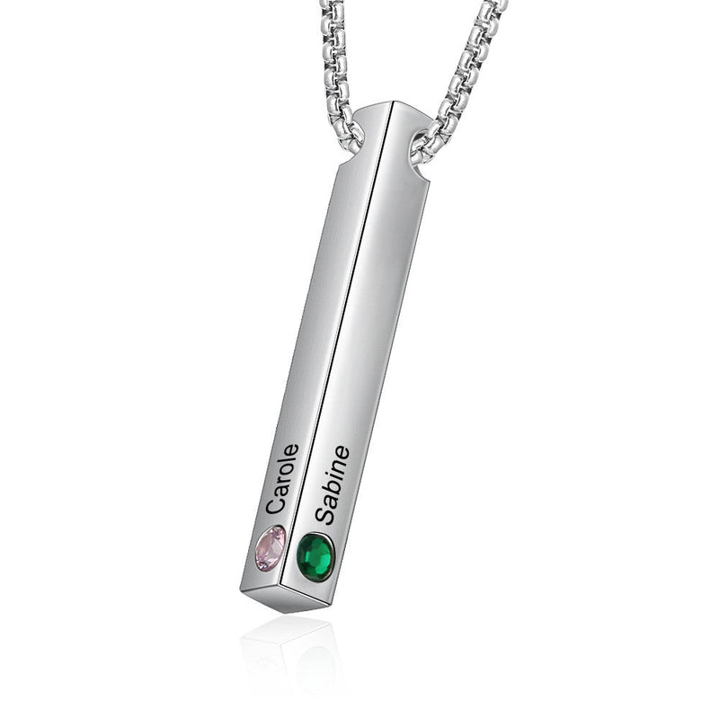 Birthstone Long Necklace
