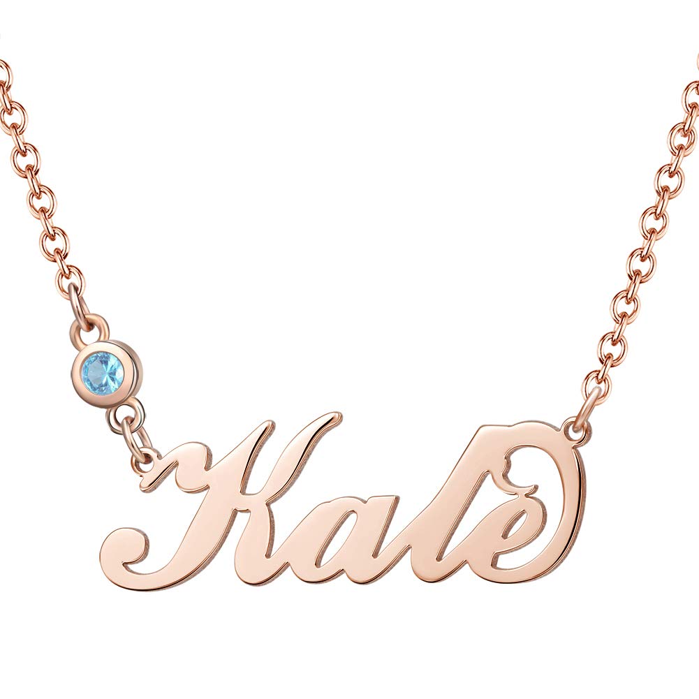 Custom Silver/Gold/Rose Gold name necklace