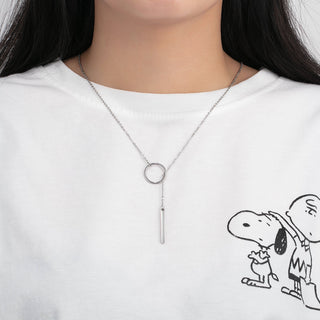 Personalized Stainless Steel Bar Necklace