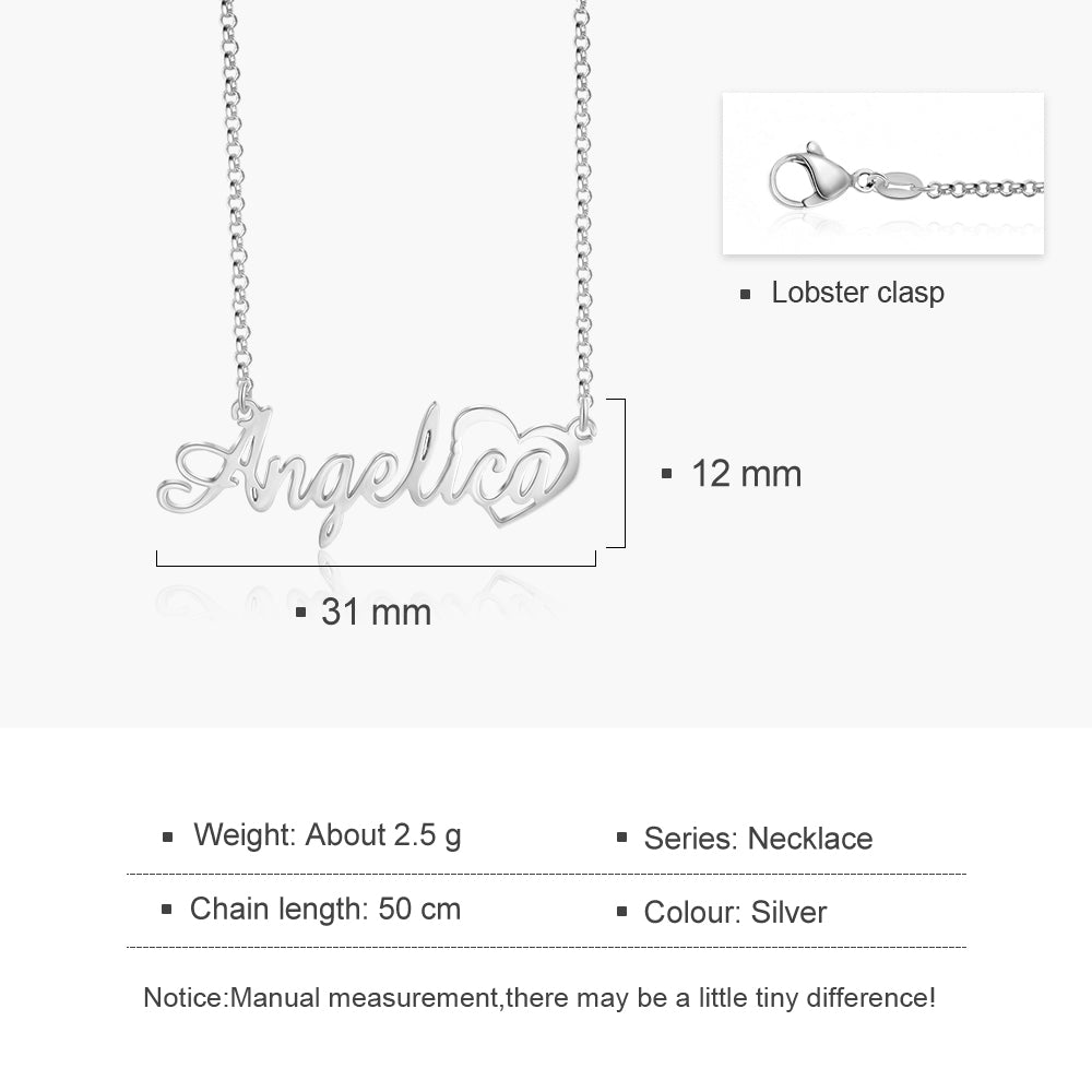 Standard Name Necklace