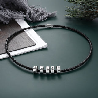 Custom Leather Necklace