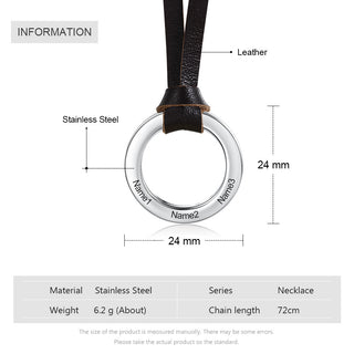 Personalized Stainless Steel Necklace