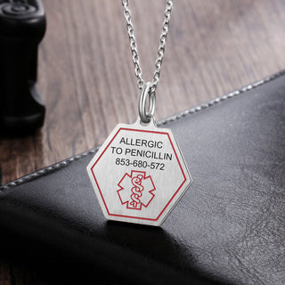 ersonalized Sainless Steal Necklace