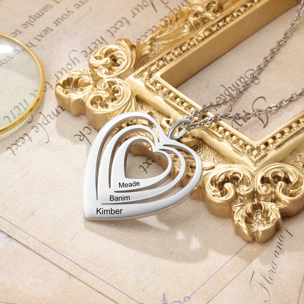 Stainless Steel Heart Necklace